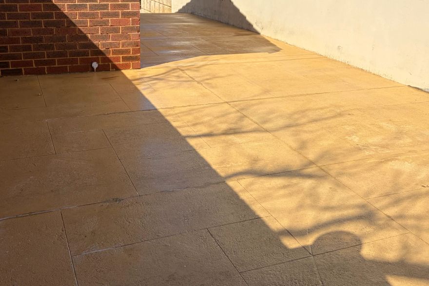 Liquid Limestone cleaning: after