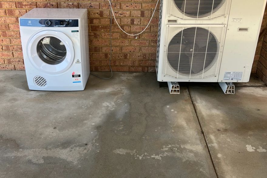Concrete cleaning: after