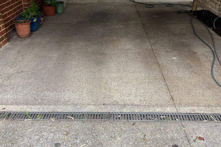 Carport: before