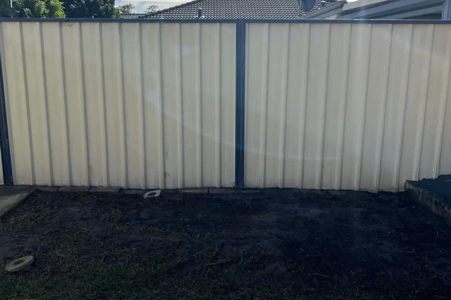Bore stains and rust: after