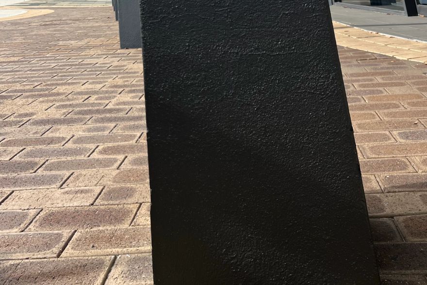 Before and after graffiti: after