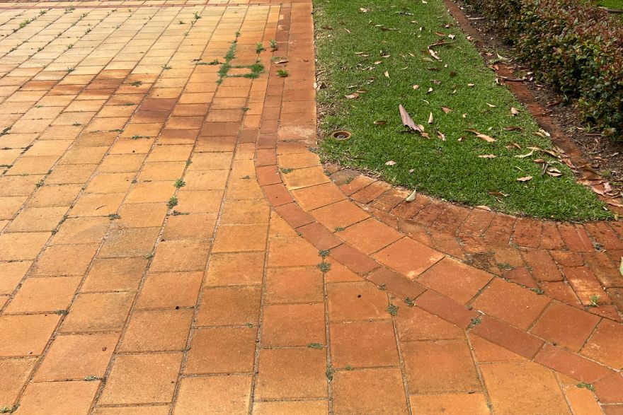 Before and after rust / bore stains: before