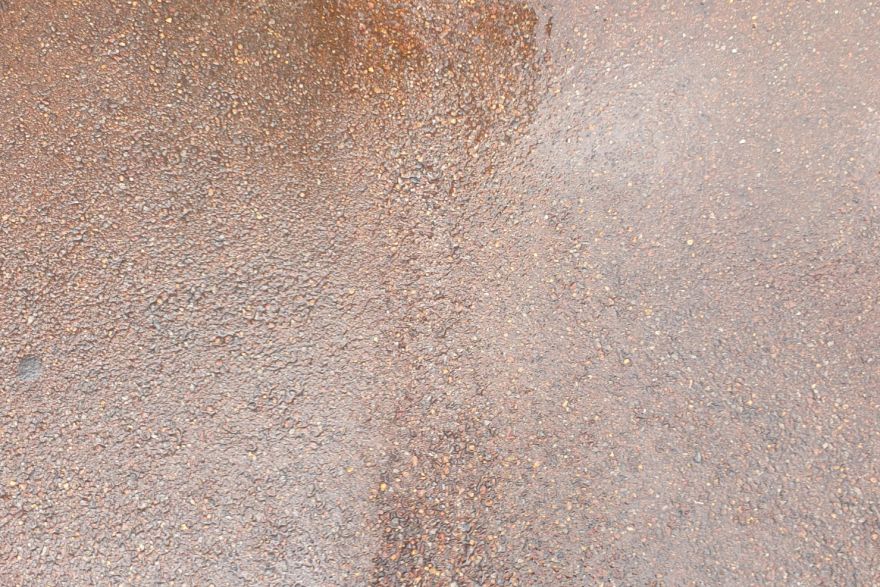 Before and after paint removal: after