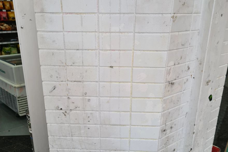 Before and after graffiti: after