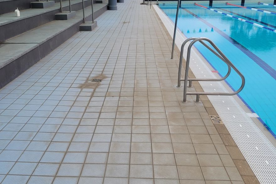 Before and after cleaning: before