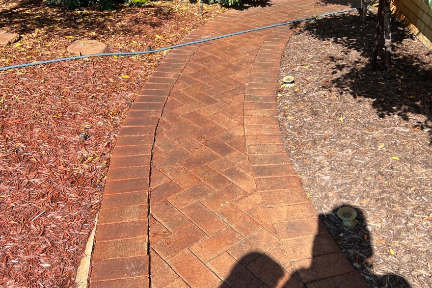 Before and after rust / bore stains: before