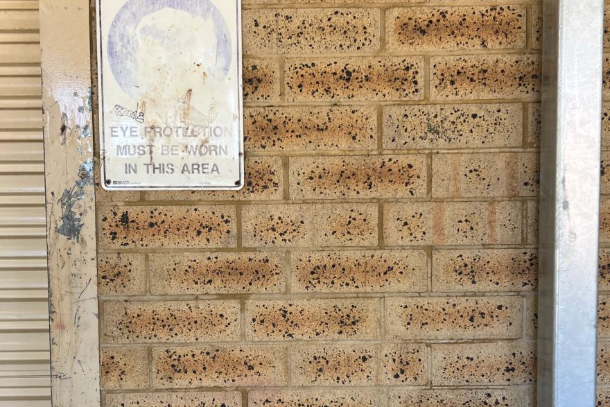 Before and after graffiti: after