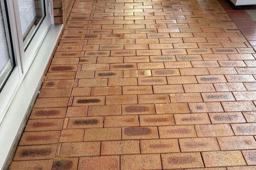 Before and after paint removal: after