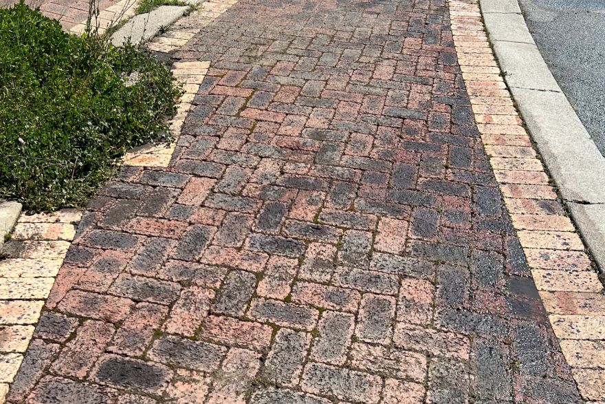 Before and after paint removal: after