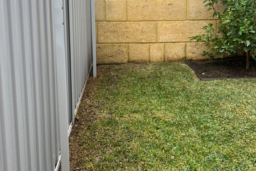 Before and after rust / bore stains: after