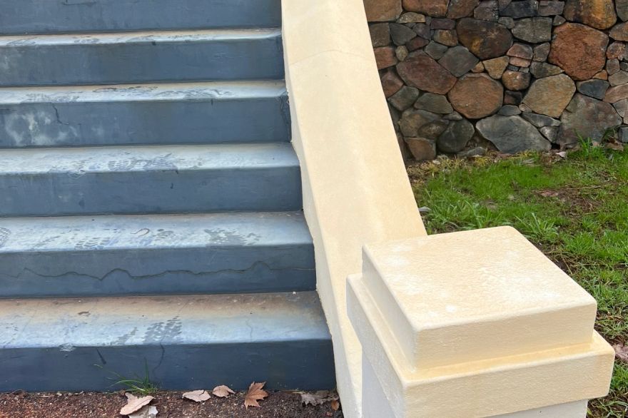 Before and after rust / bore stains: before