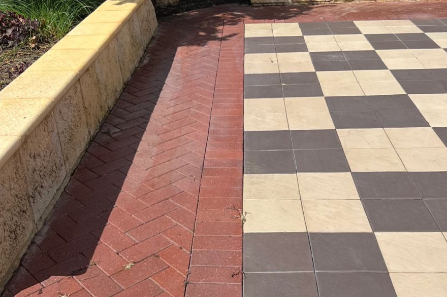 Before and after rust / bore stains: after