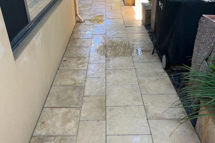 Before and after cleaning: after