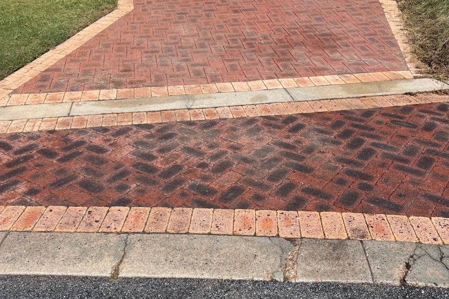 Before and after paint removal: after
