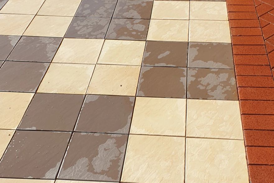 Before and after rust / bore stains: after