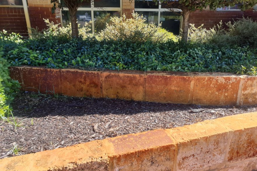 Before and after rust / bore stains: before