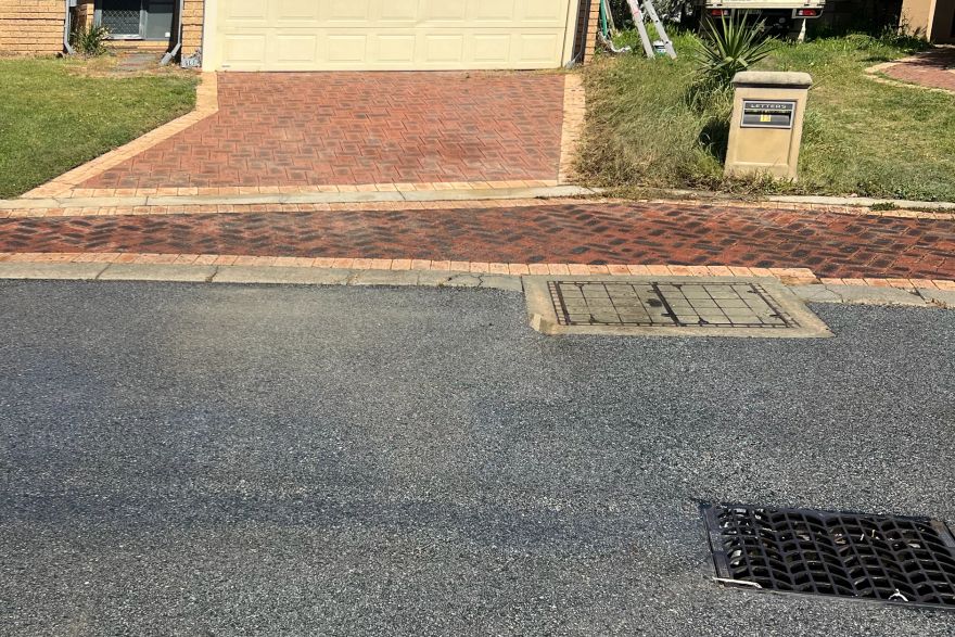 Before and after paint removal: after