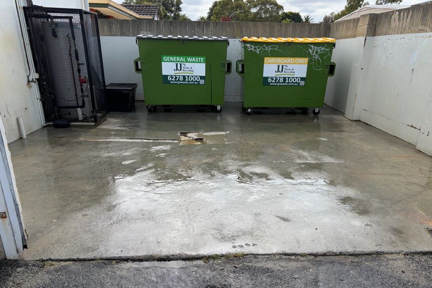 Before and after cleaning: after