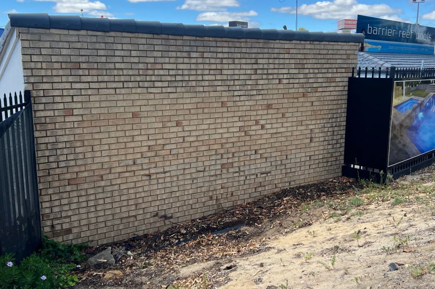 Before and after graffiti: after