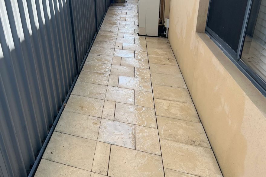 Before and after cleaning: after